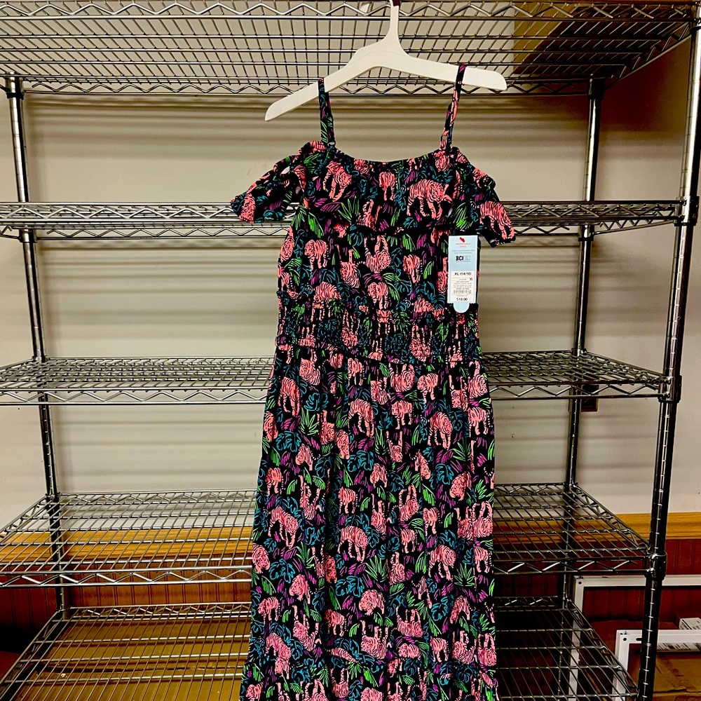 Girls tank top dress